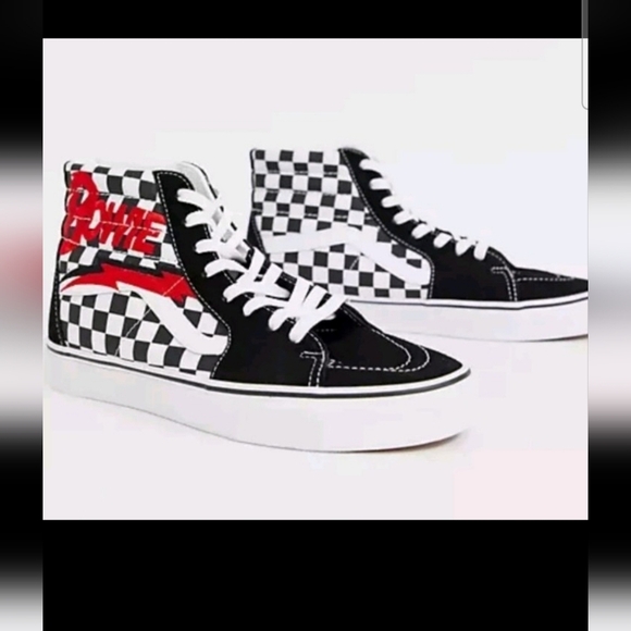 Vans X David Bowie UA SK8-HI Women 7 Mens 5.5 - Picture 1 of 12